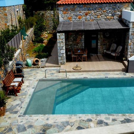 Villa Mavri Ruhige Private Pool Villa, Meerblick Agia Paraskevi  Extérieur photo