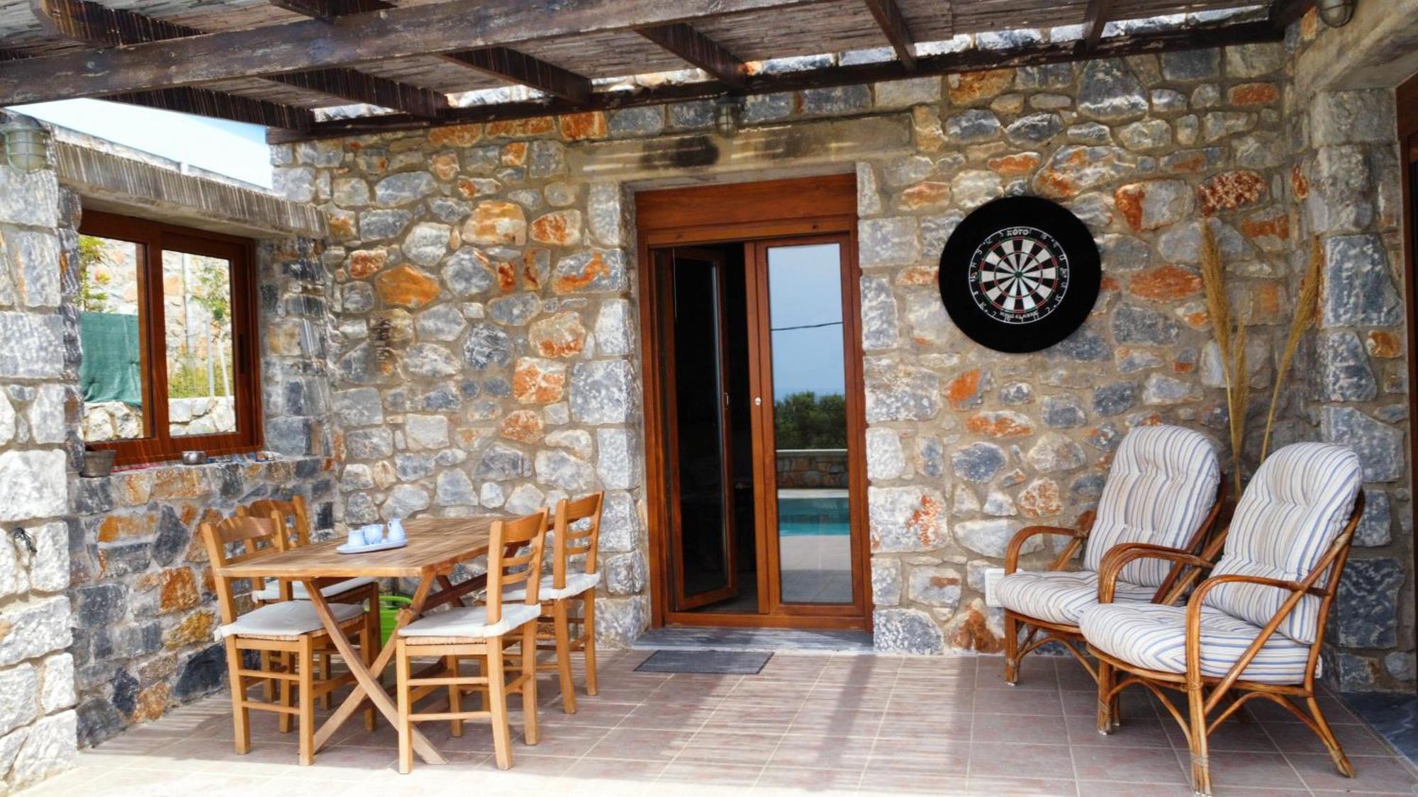 Villa Mavri Ruhige Private Pool Villa, Meerblick Agia Paraskevi  Chambre photo